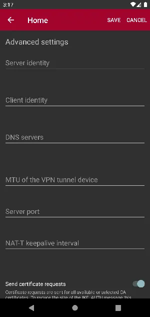 strongSwan VPN Client